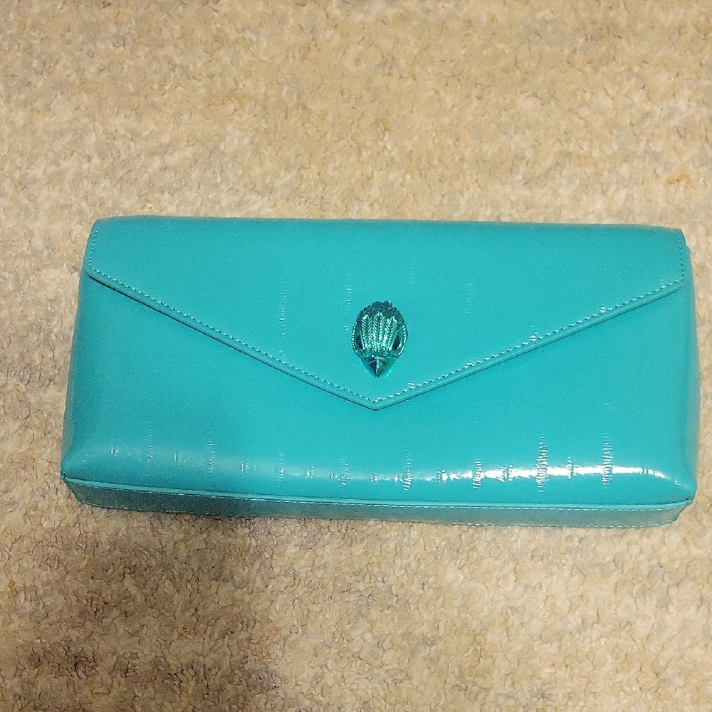 Elegant Turquoise Clutch